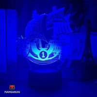 Lampe LED One Piece 🏴‍☠️ : Thousand Sunny