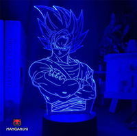 Lampe LED DragonBall ✪ : Son Goku pose