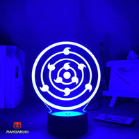 Lampe LED Naruto 🍥 : Rinne Sharingan