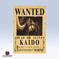 Affiche WANTED One Piece 🏴‍☠️ : Kaido