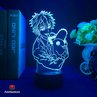 Lampe LED Chainsaw Man 🪚 : Denji & Pochita 2