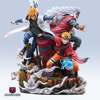 Figurine Naruto 🍥 : Naruto x Minato x Jiraya
